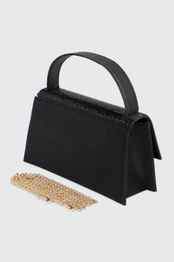 Rhinestone Flap Evening bag
