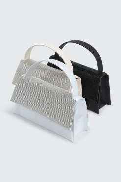 Rhinestone Flap Evening bag