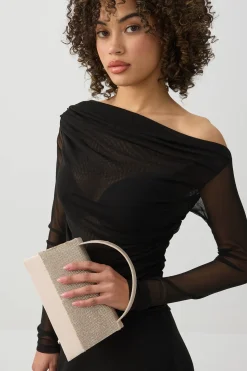 Rhinestone Flap Evening bag