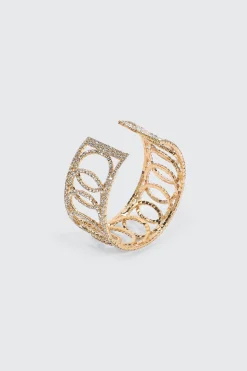 Rhinestone Loop Bangle