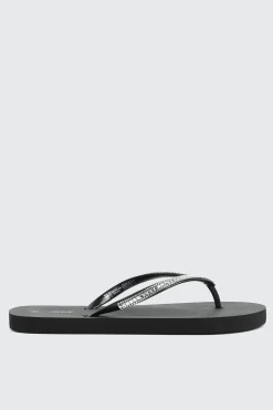 Rhinestone Straps Flip Flops