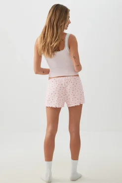 Rib PJ Shorts
