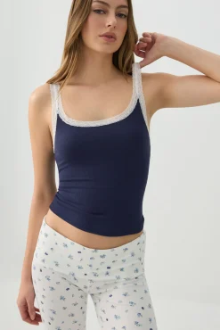 Rib PJ Tank Top