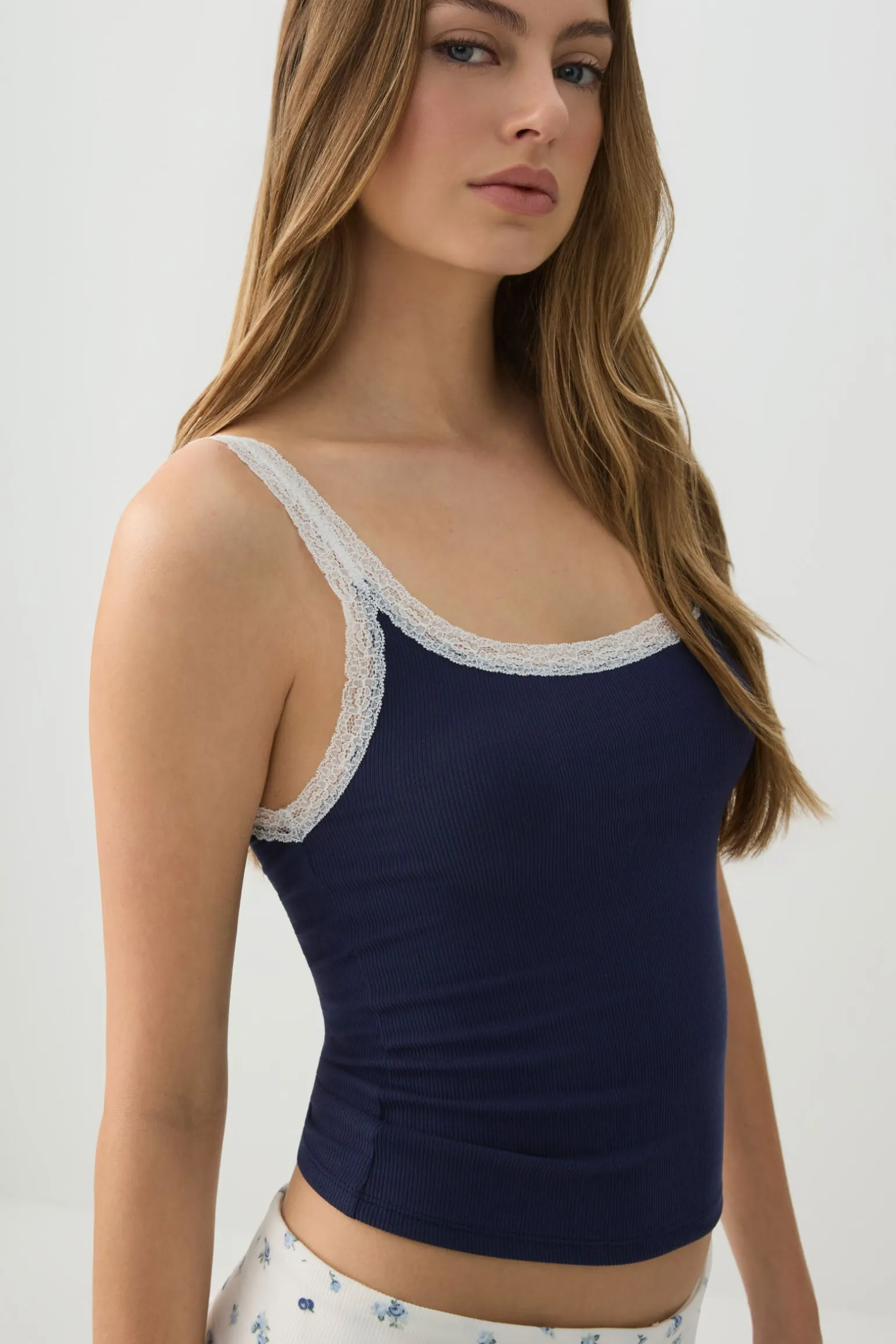 Rib PJ Tank Top