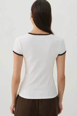 Ringer Crew Neck T-Shirt