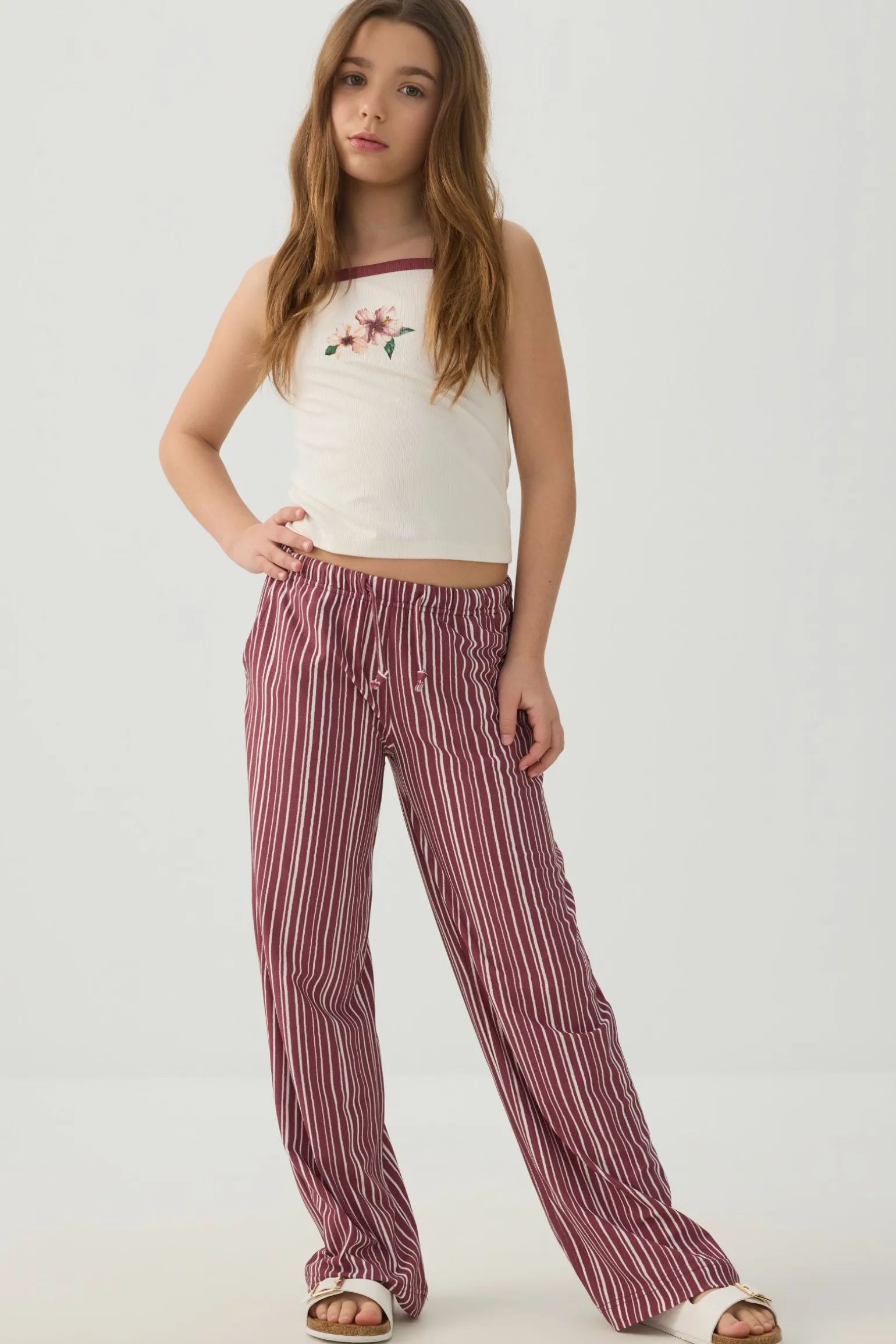 Ringer Knit Tank Top