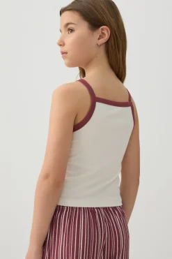 Ringer Knit Tank Top