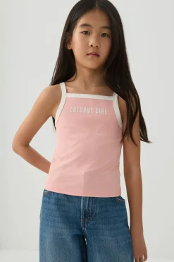 Ringer Knit Tank Top