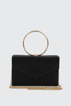 Ring Handle Evening Bag