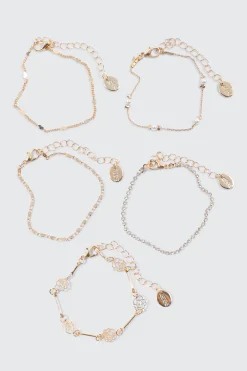 Rose Filigree Bracelet Set