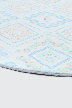Round Paisley Rug