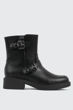 Round Toe Ankle Boots