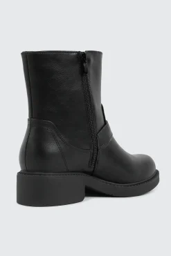 Round Toe Ankle Boots