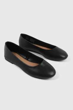 Round Toe Ballerina Flats