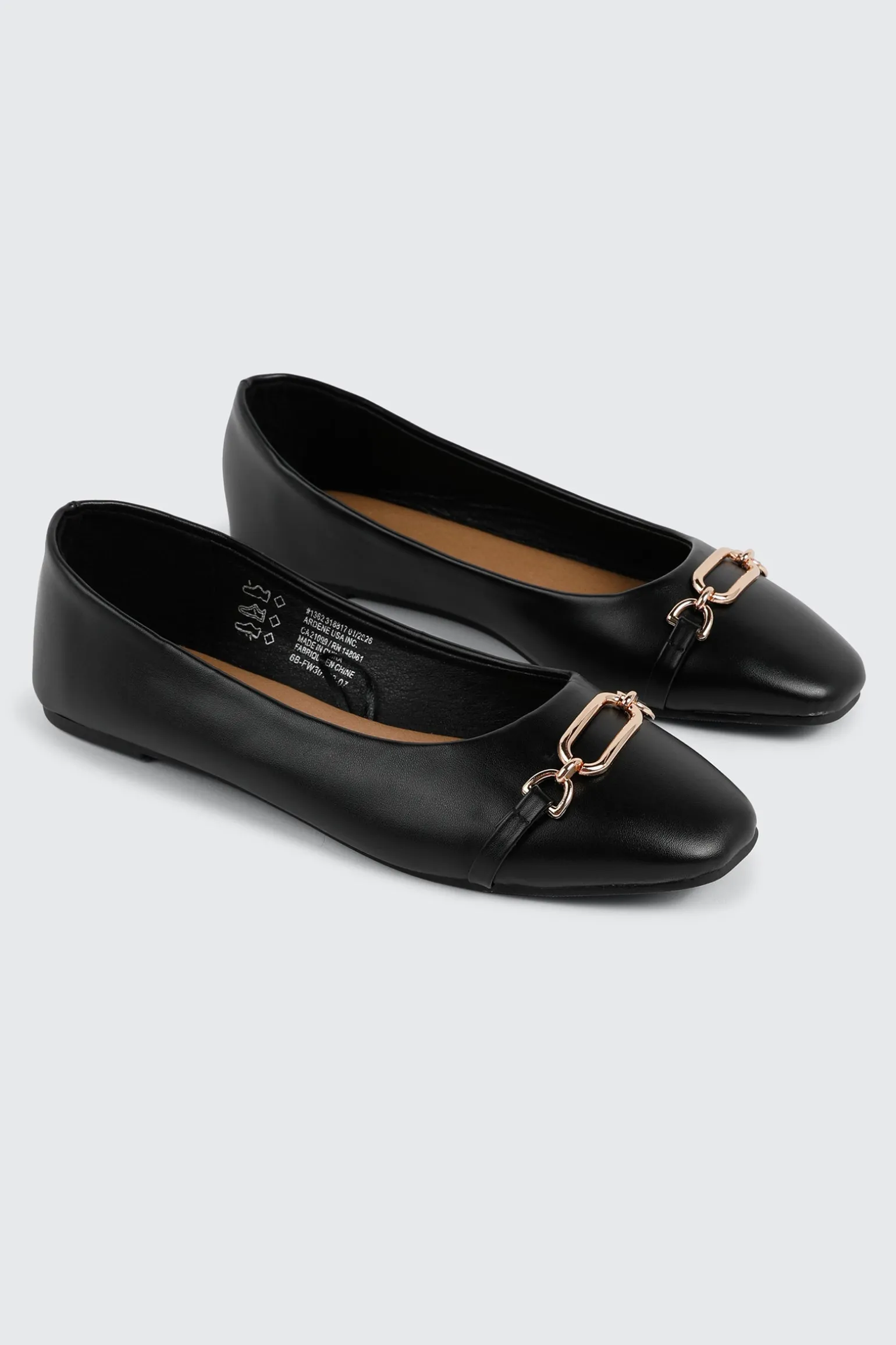 Round Toe Ballerina Flats
