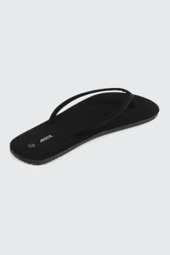 Round Toe Flip Flops