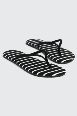 Round Toe Flip Flops