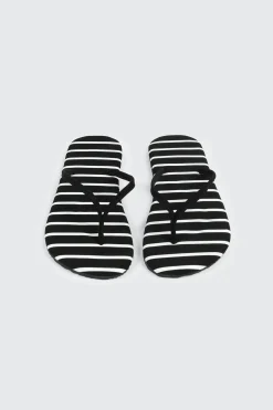 Round Toe Flip Flops