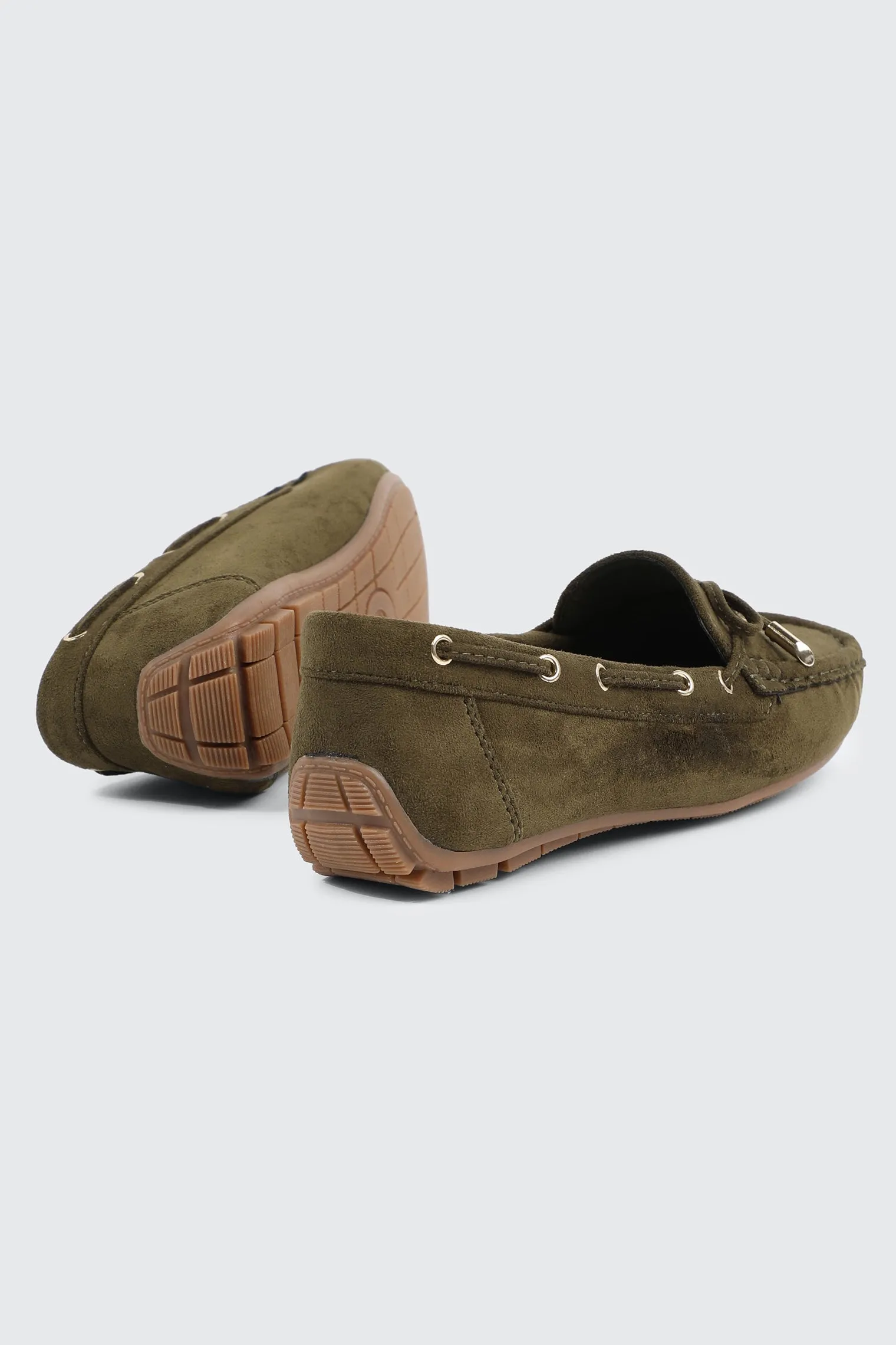 Round Toe Mocassins