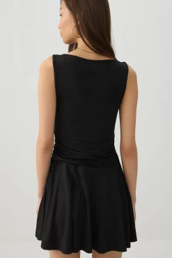 Ruched Mini Dress