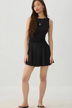 Ruched Mini Dress