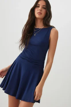 Ruched Mini Dress