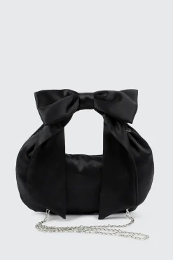 Satin Bow Handbag