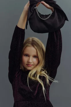 Satin Bow Handbag