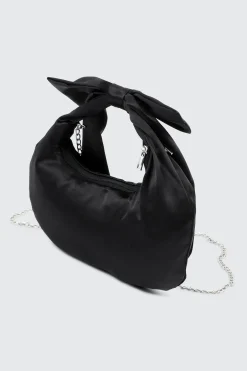 Satin Bow Handbag