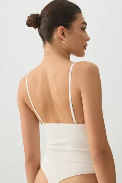 Seamless Bodysuit with Adjustable Straps