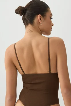 Seamless Bodysuit with Adjustable Straps