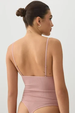 Seamless Bodysuit with Adjustable Straps