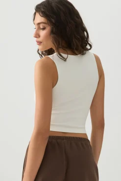 Seamless Crop Trapeze Tank Top