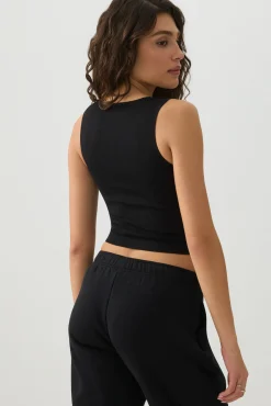 Seamless Crop Trapeze Tank Top