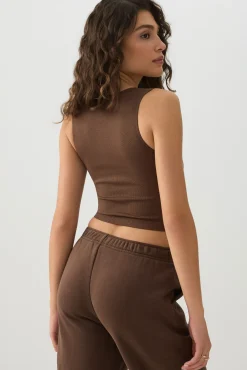 Seamless Crop Trapeze Tank Top
