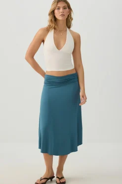 Seersucker Halter Tank