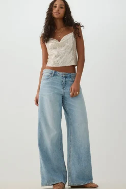 Sequin Cropped Tank Top