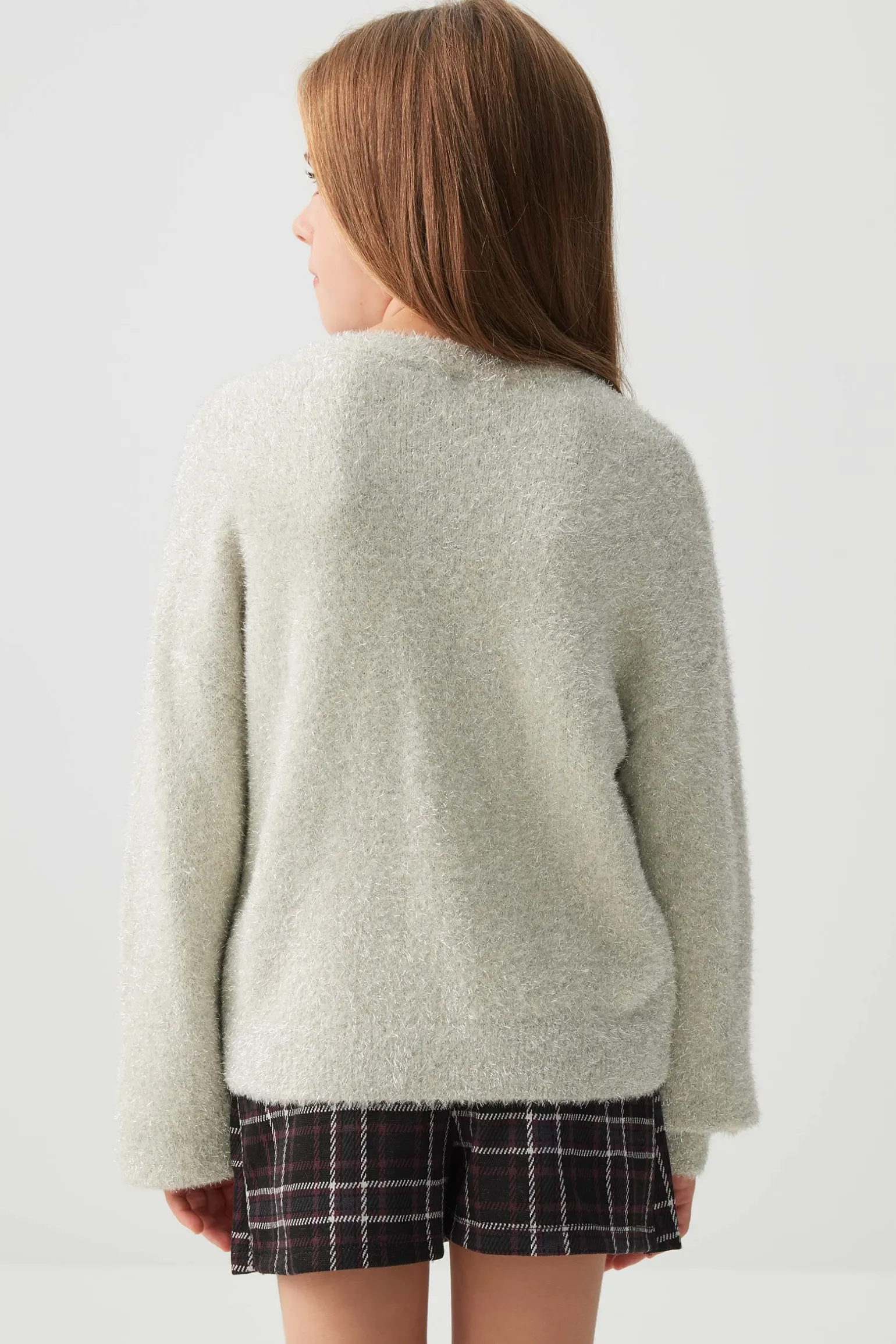 Shiny Fuzzy Sweater