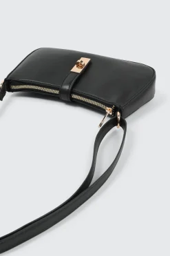 Shoulder Bag with Turn Lock
