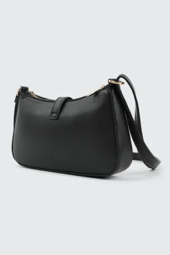 Shoulder Bag with Turn Lock