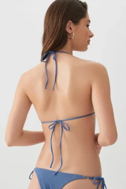 Side Tie Bare Bikini Bottom