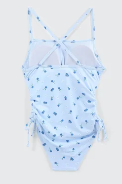 Side Tie One Piece Swimsuit