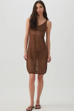 Sleeveless Crochet Cover Up