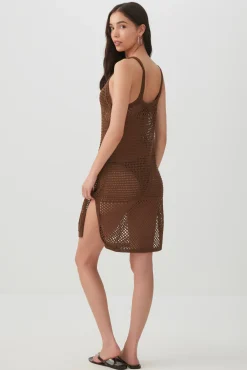 Sleeveless Crochet Cover Up