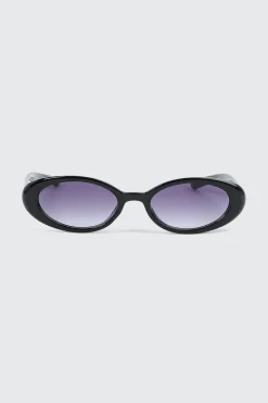 Slim Oval Sunglasses