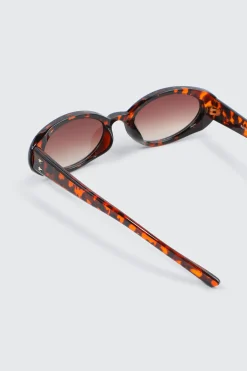 Slim Oval Sunglasses