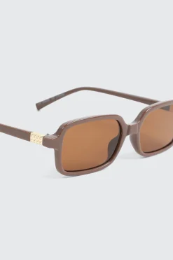 Slim Rectangular Sunglasses