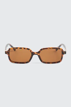 Slim Rectangular Sunglasses