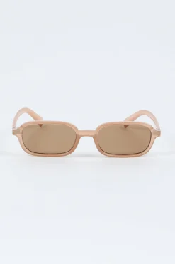Slim Rectangular Sunglasses
