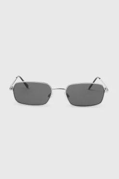 Slim Rectangular Sunglasses